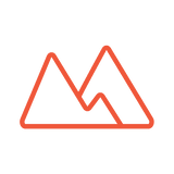 Mountain icon representing outdoor adventures—NOWATA sanitizer alternative, a plant-based rinse-free soap that physically removes 99% of germs when no water is available