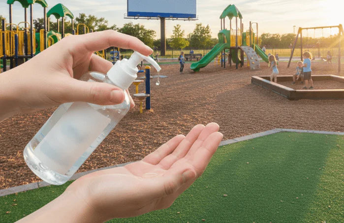 There is another alternative to this. NowataClean.com’s best soap offers effective E. Coli elimination via proven physical removal, emphasizing better hygiene than just hand sanitizer at a playground setting