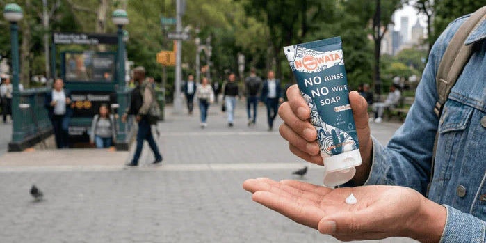 How to Clean Your Hands Without Water—A Complete Guide to No-Rinse, Waterless Hand Washing with Plant-Based, Doctor-Made Soap That Removes 99.9% of Germs