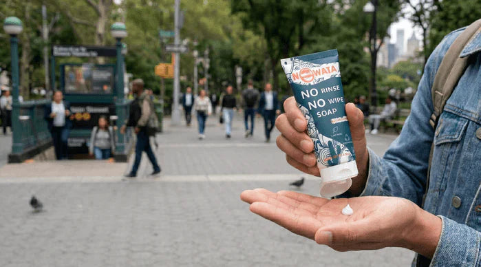 How to Clean Your Hands Without Water—A Complete Guide to No-Rinse, Waterless Hand Washing with Plant-Based, Doctor-Made Soap That Removes 99.9% of Germs